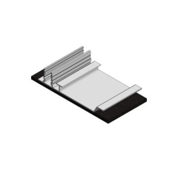 VDV Alu. Panel Support Back Foot ValkPro+ (Base)